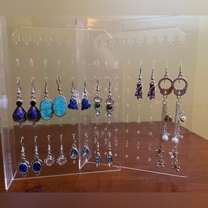 Unique Earrings - 10 Pairs